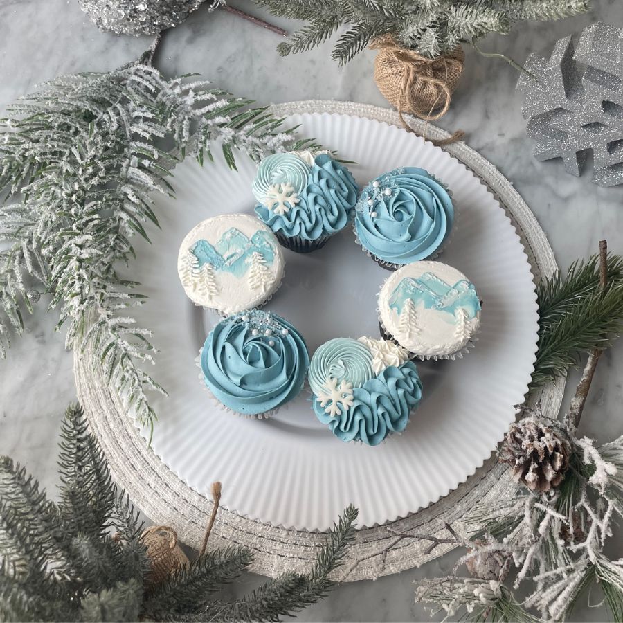 Blizzard Pass — Winter Cupcake Assortment