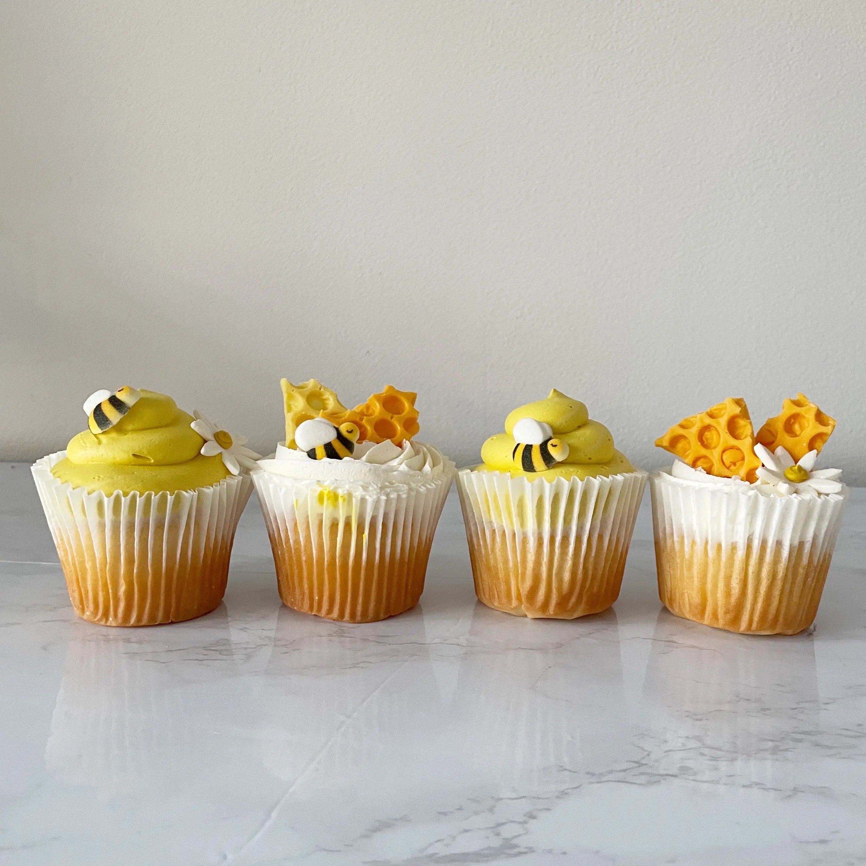 Bee Happy Cupcakes (per dozen)