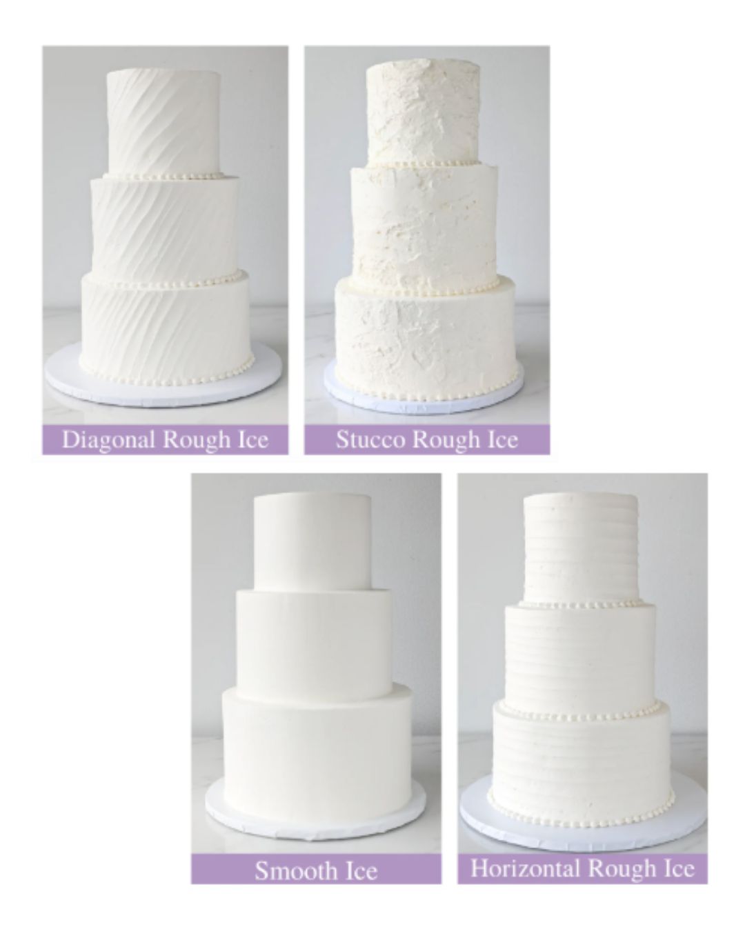Beige Minimalist Cakes