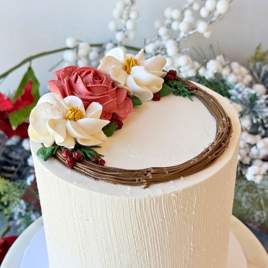 Blissful Berry Cake