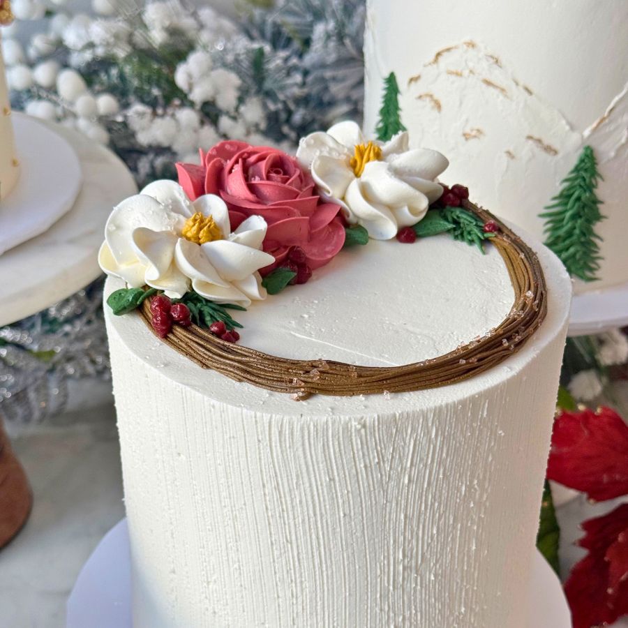 Blissful Berry Cake