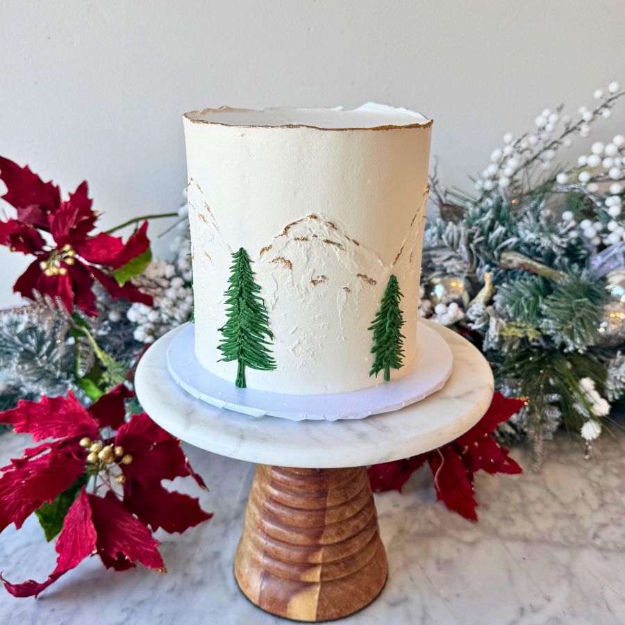 Icy Alpine Cake