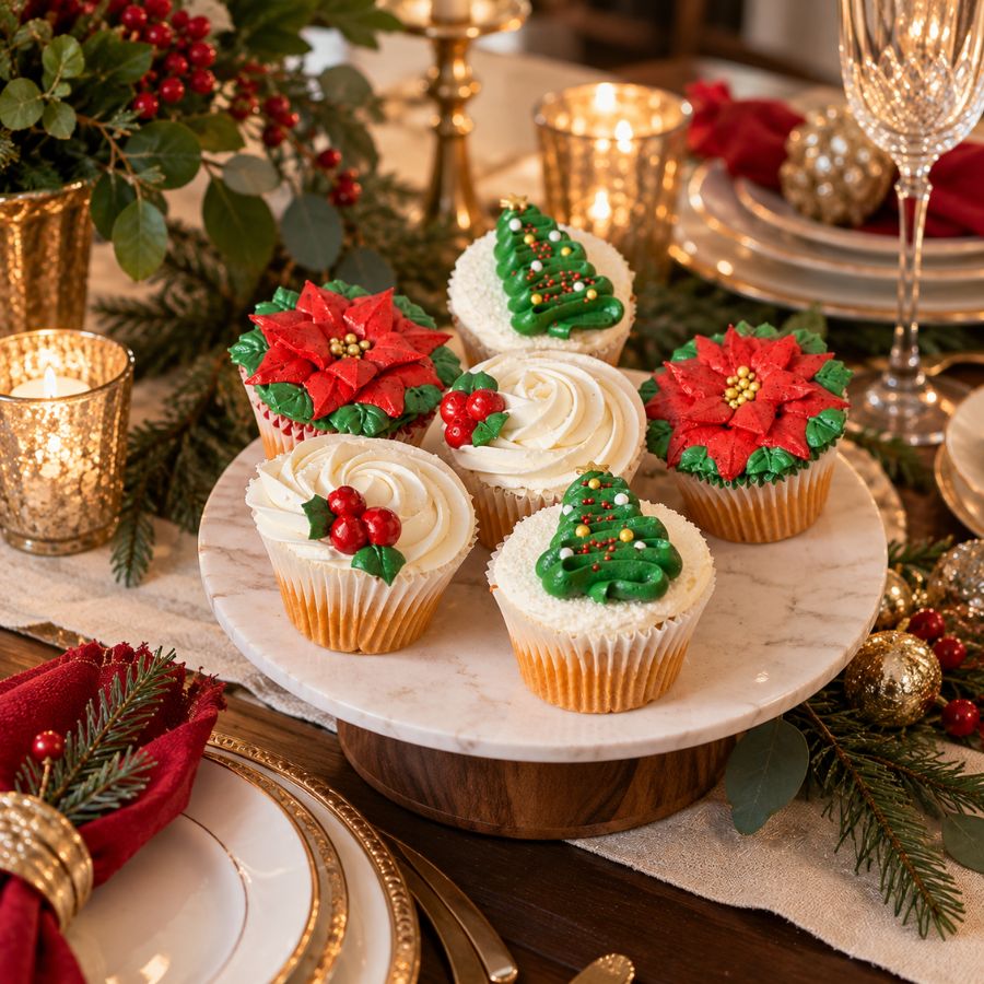 Christmas Cupcake