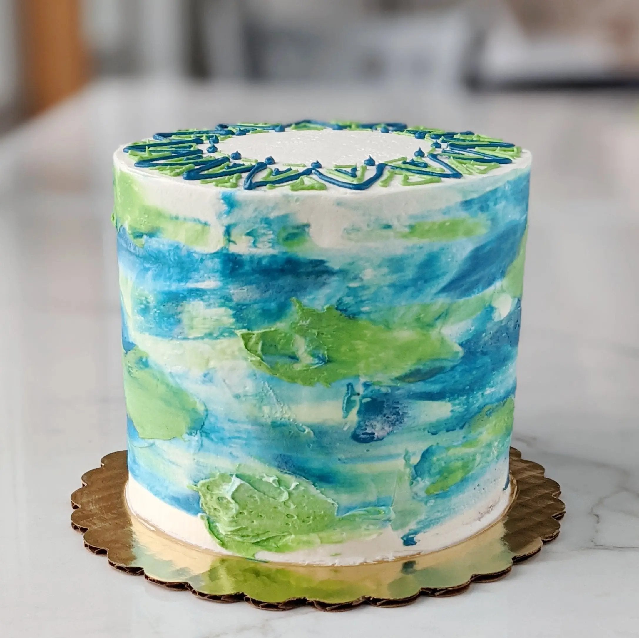 Watercolor Cake
