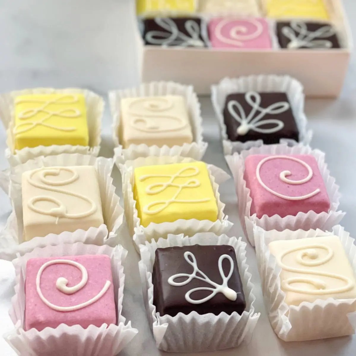 Two Bite Tea Cakes - Celebrity Cake Studio