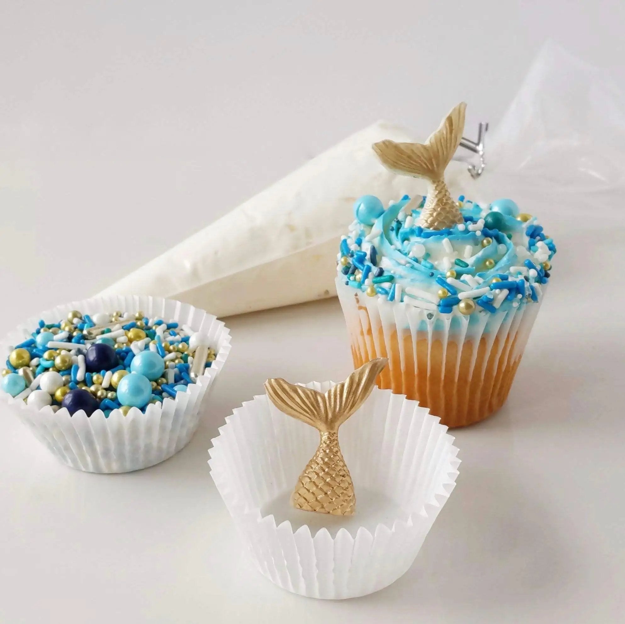 Mermaid Cupcake Kit - Celebrity Cake Studio