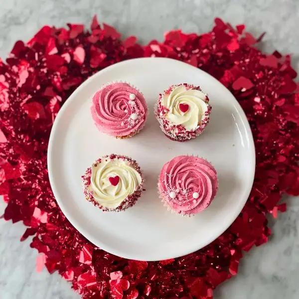 Sweet Hearts Cupcakes