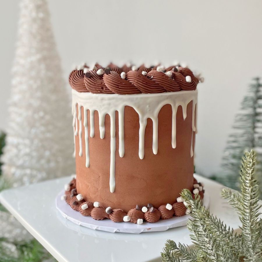 Hot Cocoa Cake