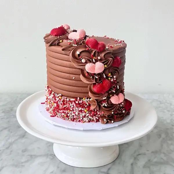 Lovely Hearts Cake