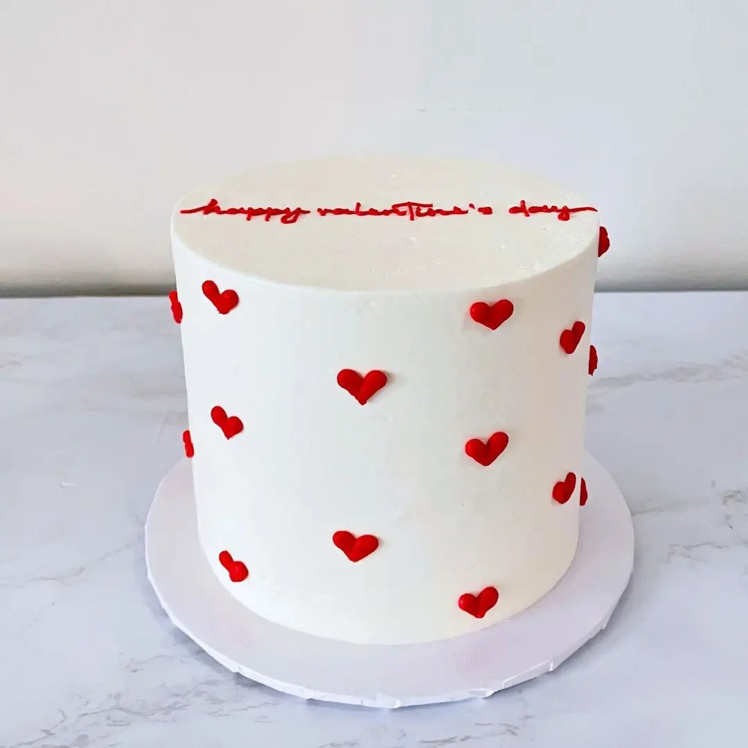 Happy Hearts Cake