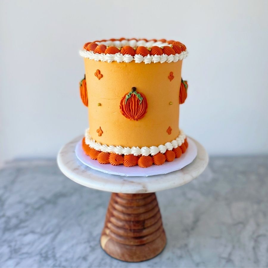 Pumpkin Harvest — Chocolate with Chocolate Mousse | Celebrity Cake Studio | Tacoma Cakes