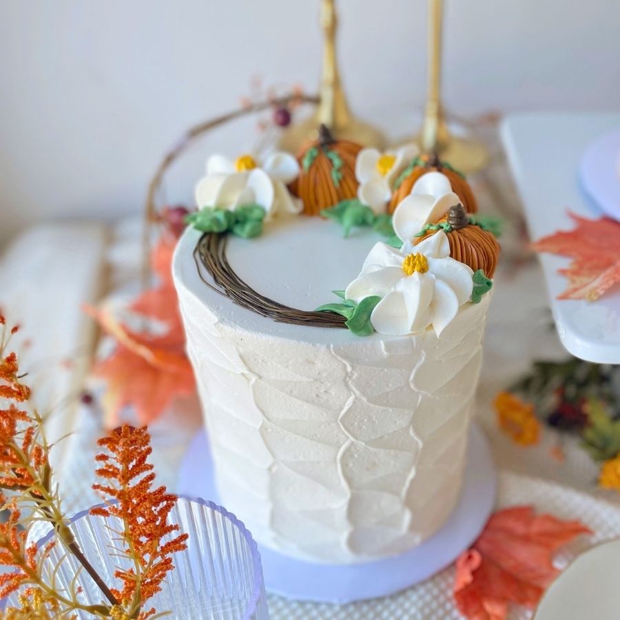 Pumpkin Spice — Pumpkin Spice Cake | Celebrity Cake Studio | Tacoma Cakes