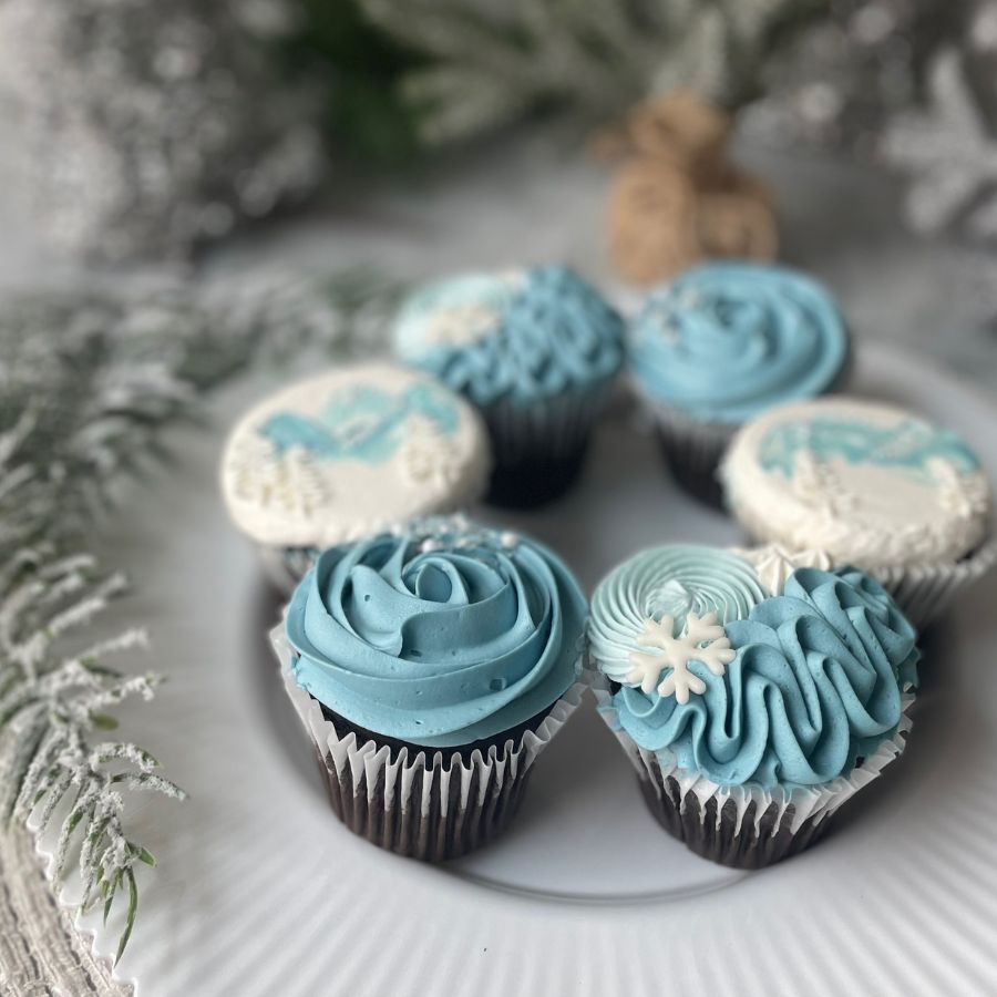 Blizzard Pass — Winter Cupcake Assortment