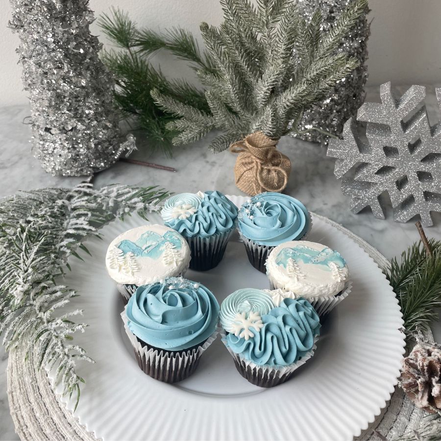 Blizzard Pass — Winter Cupcake Assortment