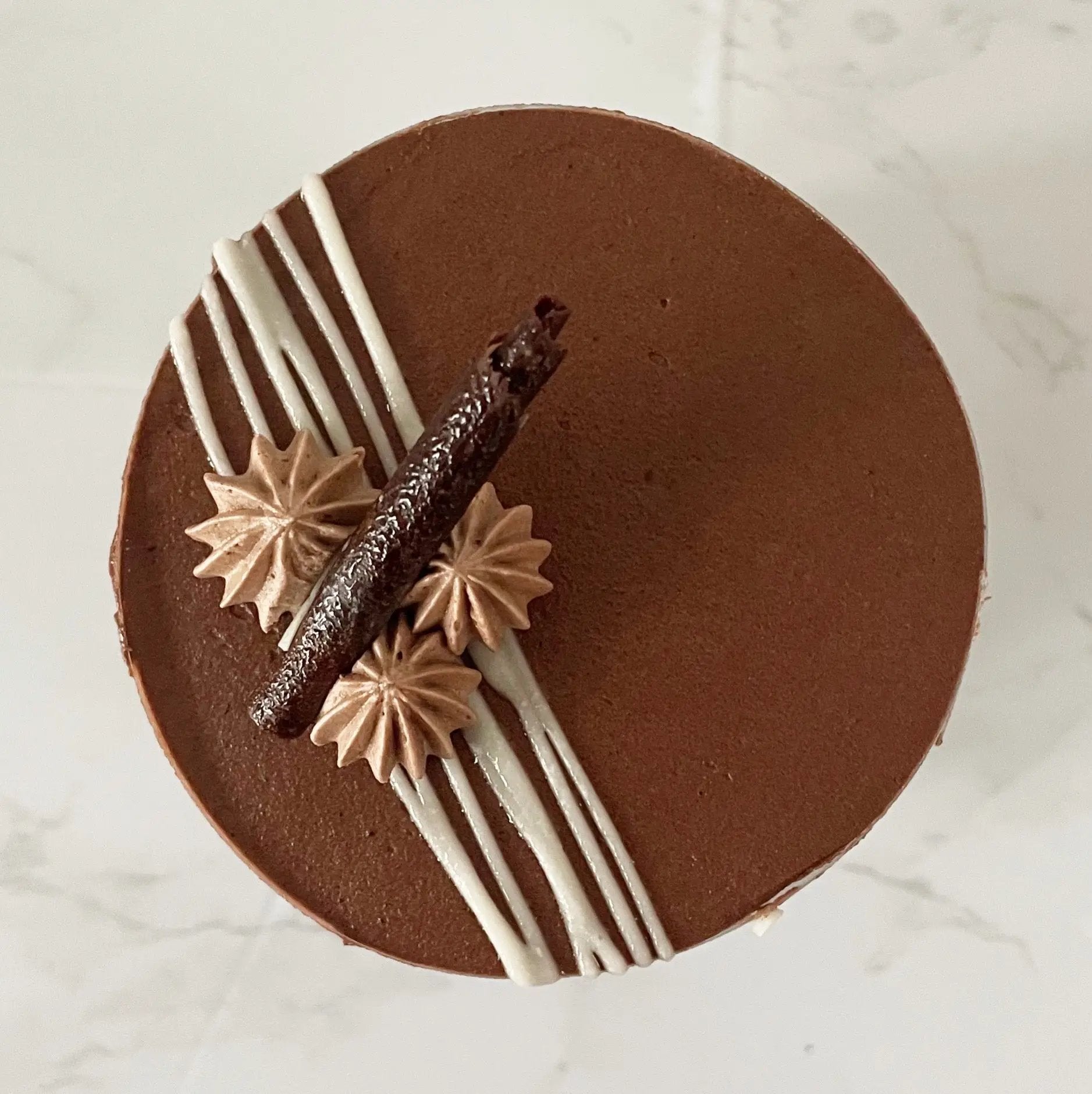 Chocolate Coconut Petite Cake