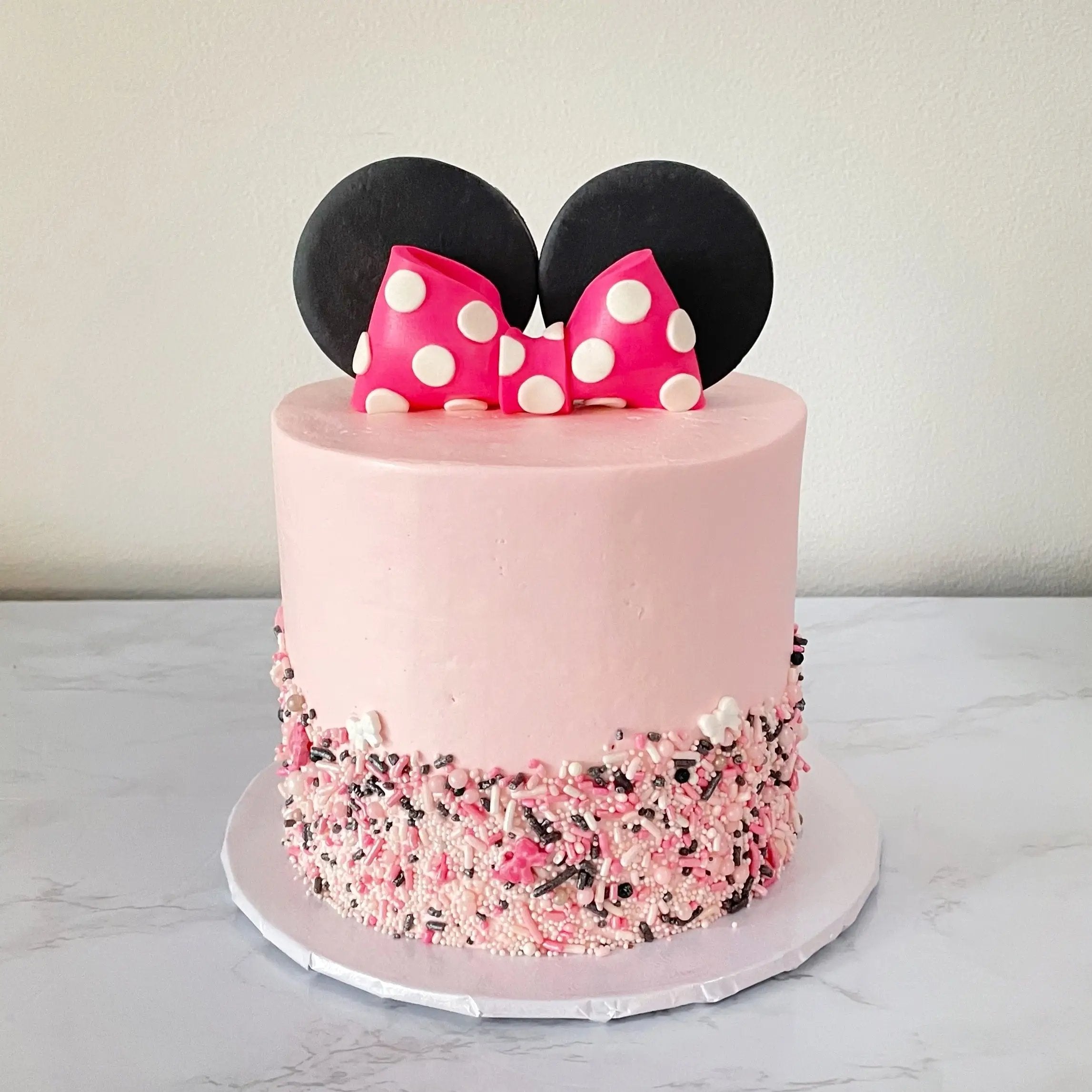 Ears and Bow Cake