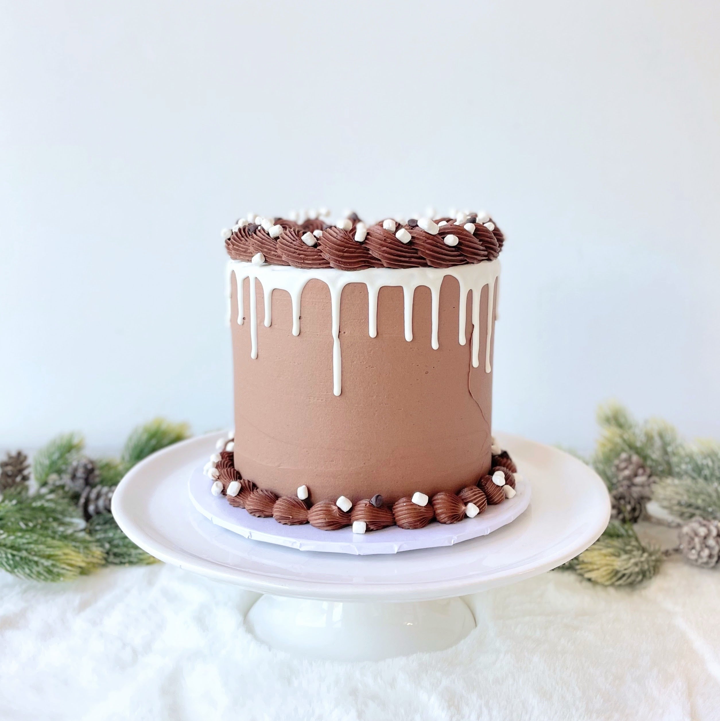 Hot Cocoa Seasonal Cake