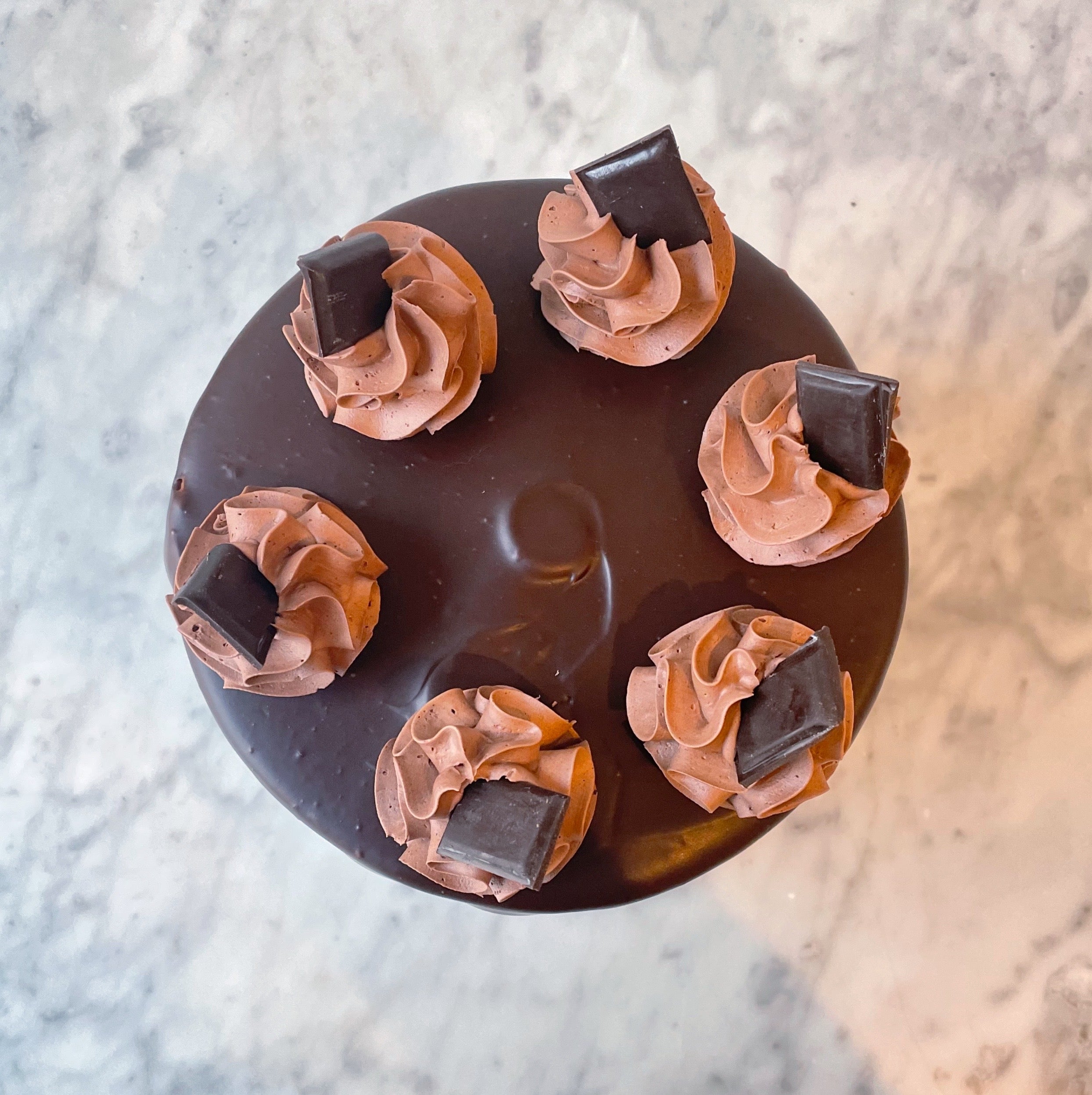 Marble Éclair Cake