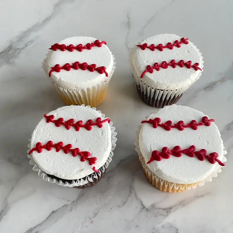 Baseball Cupcakes