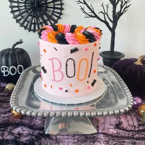 Spooky Pastel (Pink Raspberry Cake)