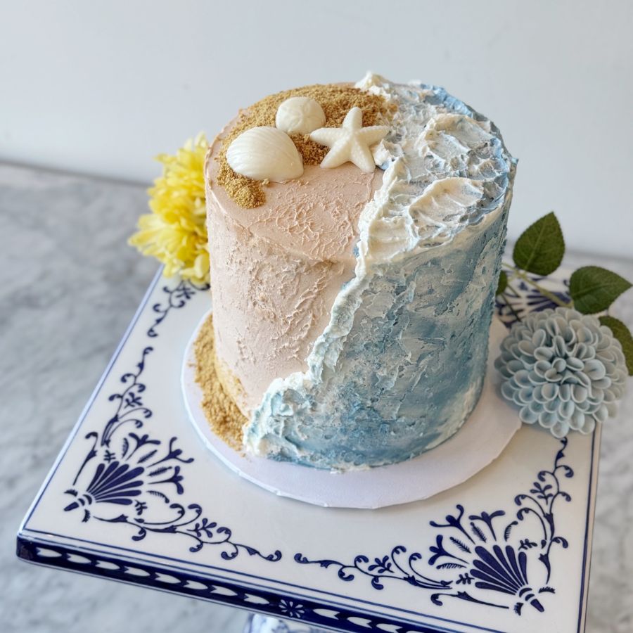 Coastal Wave Cake