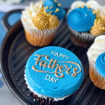 All-Star Dad Cupcakes