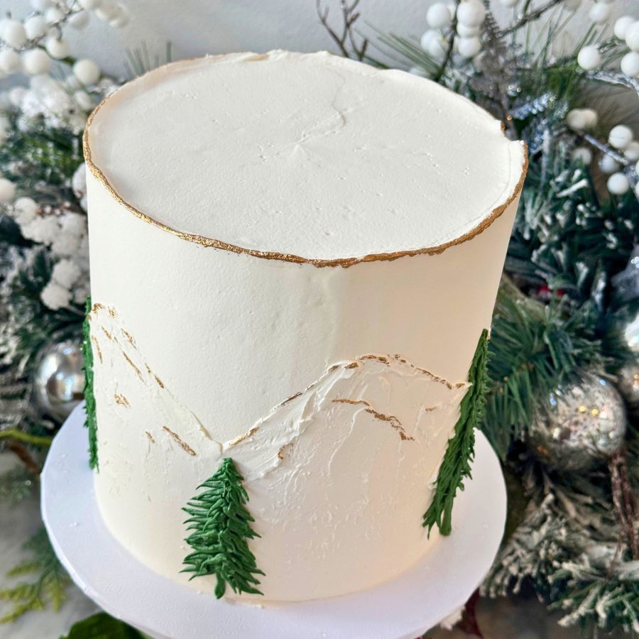 Icy Alpine Cake