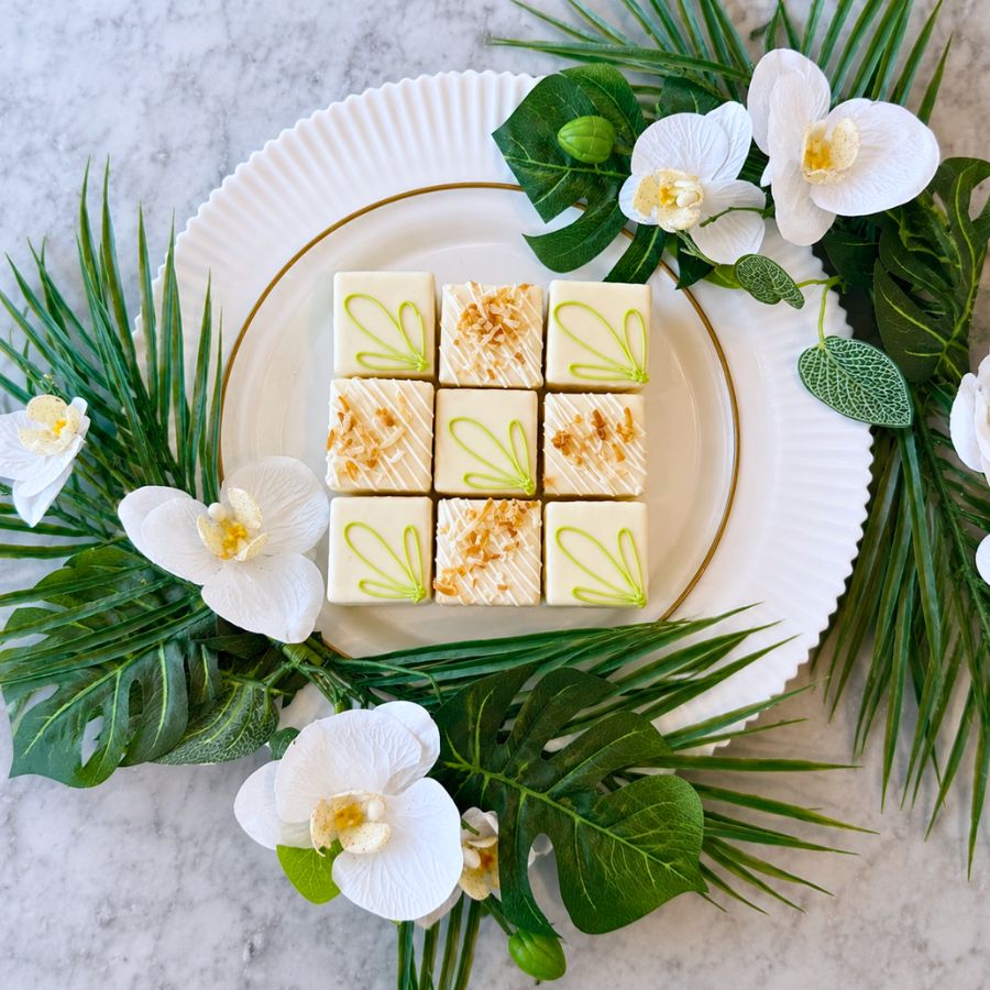 Lime In The Coconut Petit Fours