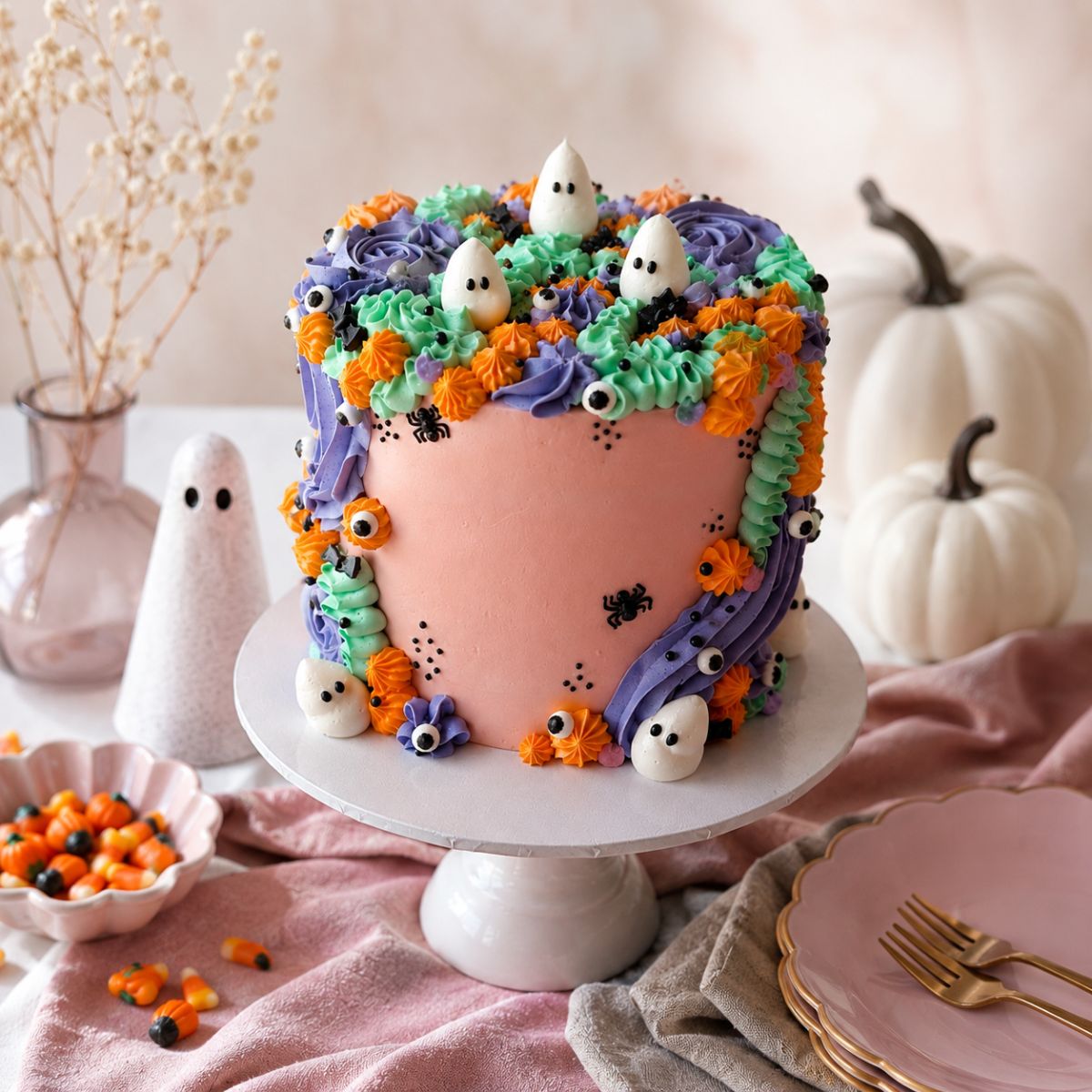 Melted Monsters Cake