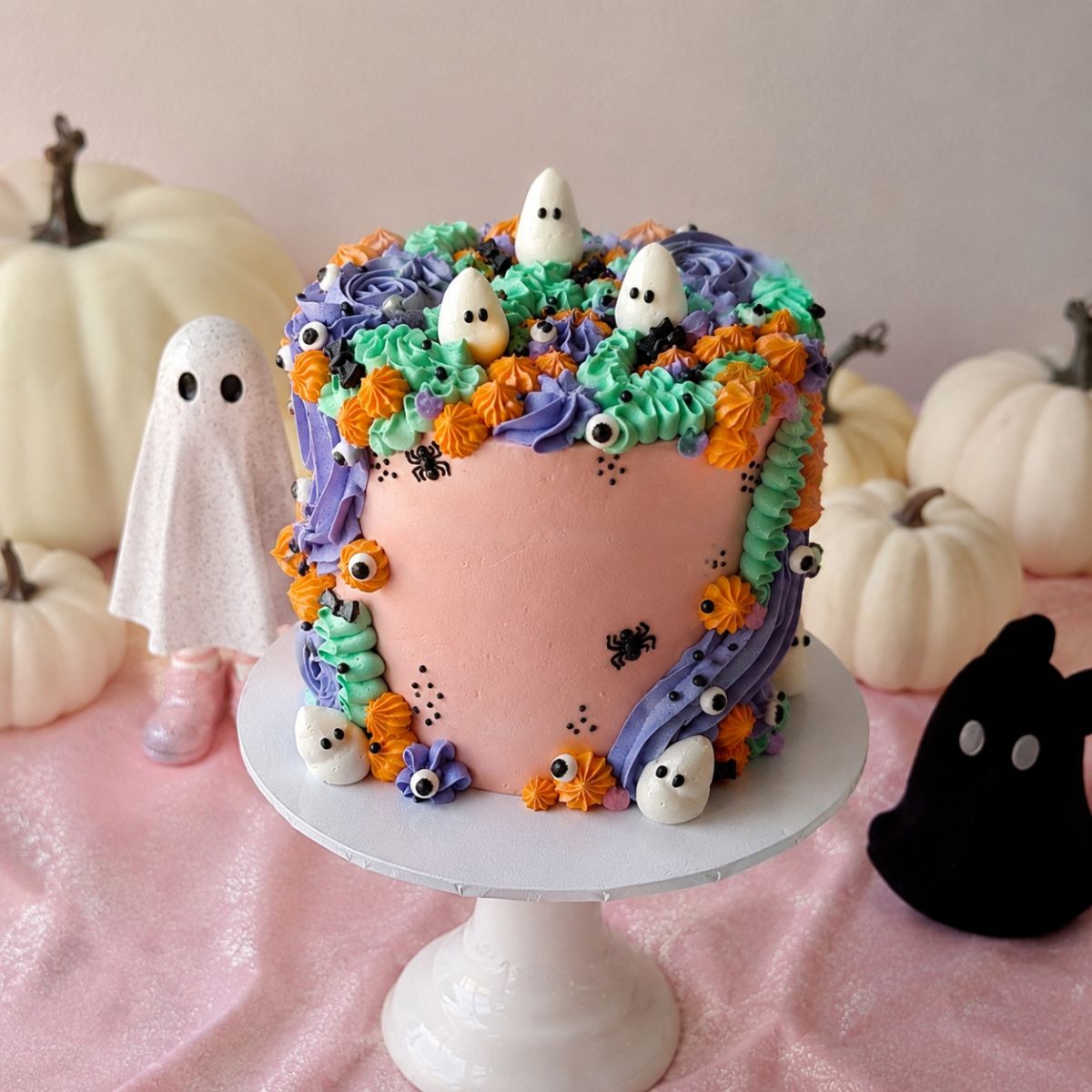 Melted Monsters Cake