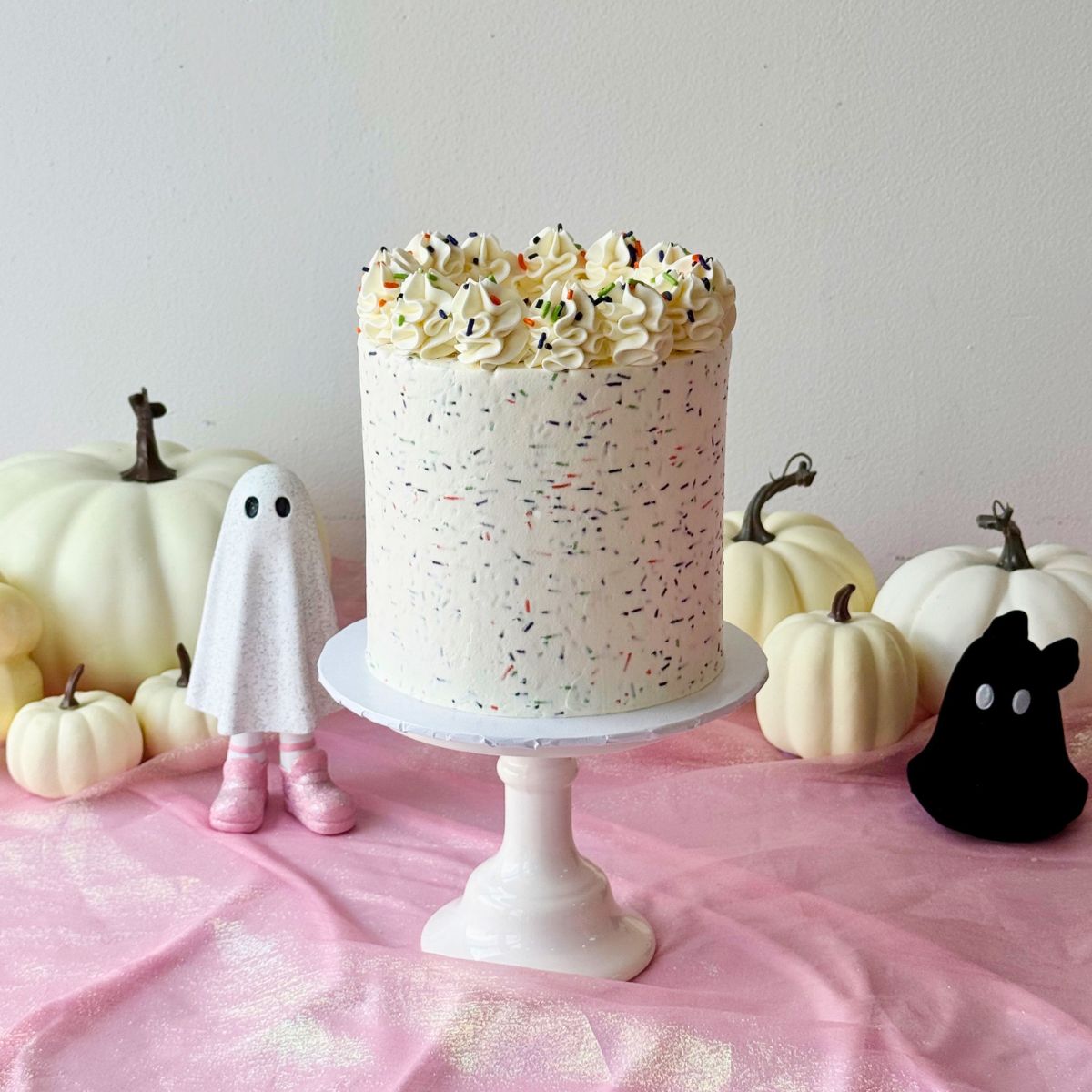 Spooky Sprinkle Cake