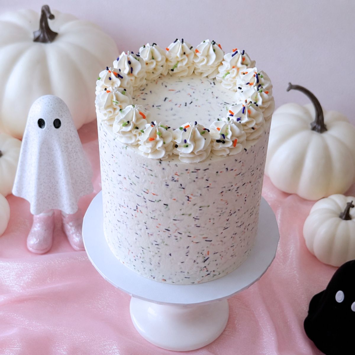 Spooky Sprinkle Cake