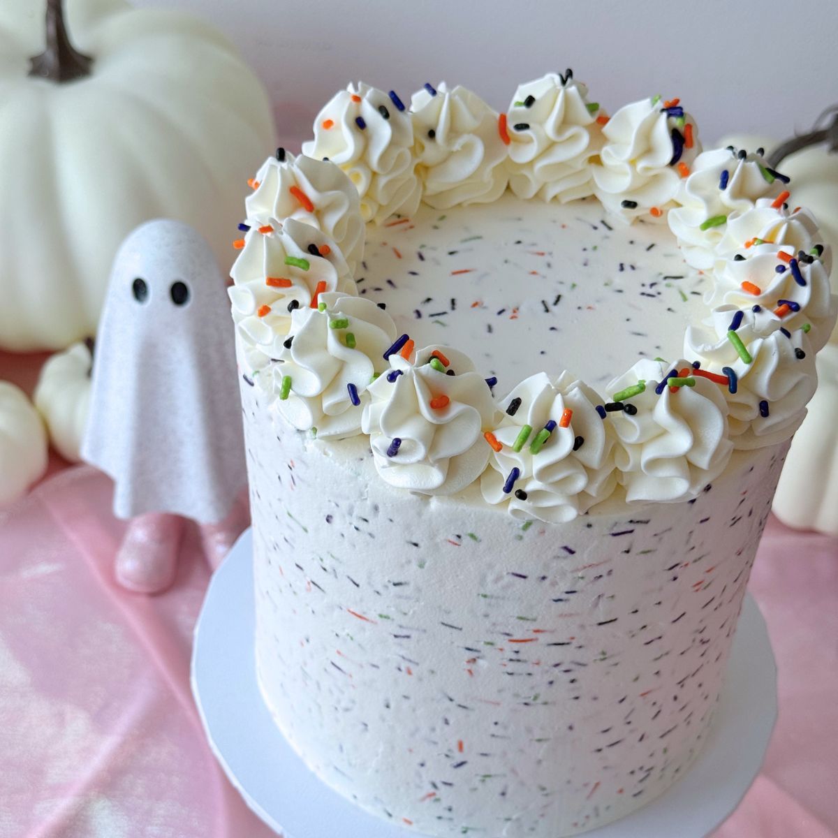 Spooky Sprinkle Cake
