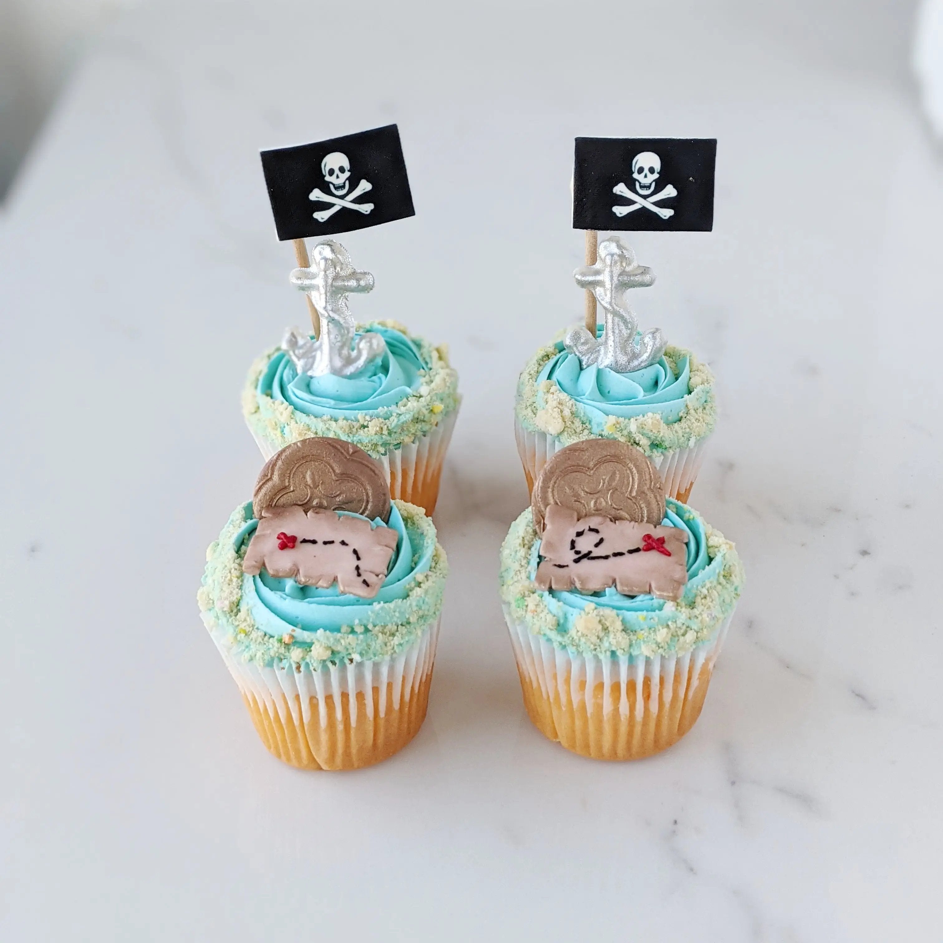 Pirate Cupcakes (per dozen)