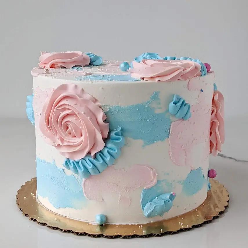 Buy Cottoncandy Abstract Birthday Celebration Cake | Celebrity Cake Studio