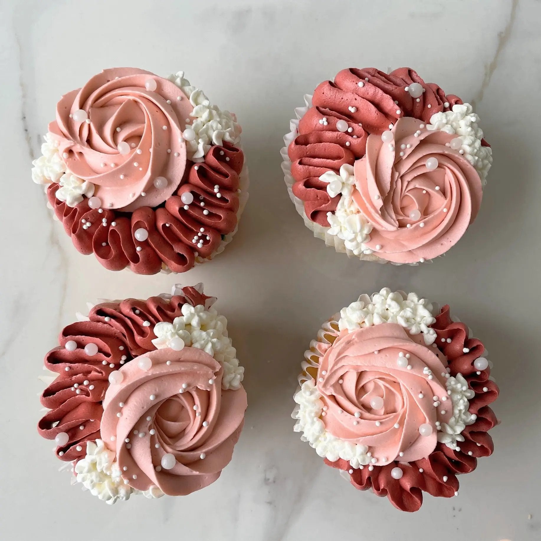 Buy Terracotta Abstract Birthday Celebration Cupcakes | Celebrity Cake Studio