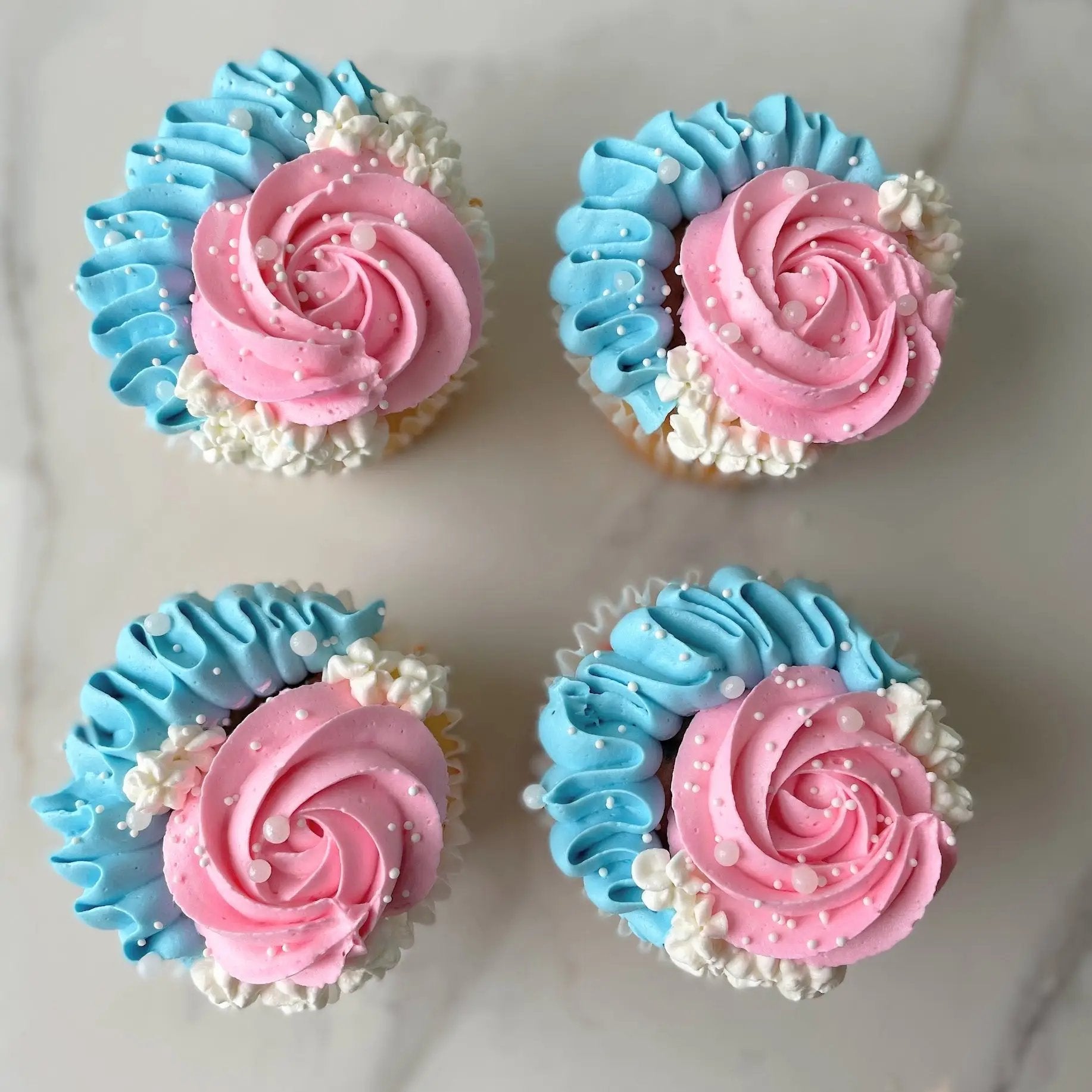 Buy Cottoncandy Abstract Birthday Celebration Cupcakes | Celebrity Cake Studio