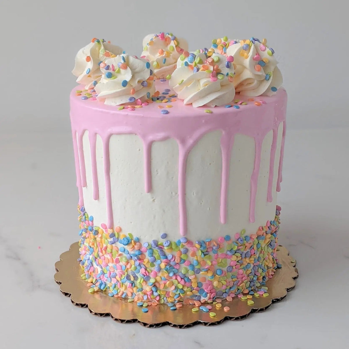 Rainbow Sprinkle Drip Cake 🌈 Beautiful Miniature Fruits Chocolate Cake  Decorating | Mini Bakery - YouTube